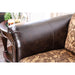 Quirino Tan/Dark Brown Sofa - U&U Home Budget Furniture (Carteret, NJ)