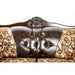 Quirino Tan/Dark Brown Sofa - U&U Home Budget Furniture (Carteret, NJ)
