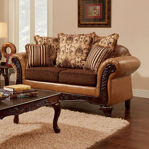 Isabella Love Seat - U&U Home Budget Furniture (Carteret, NJ)
