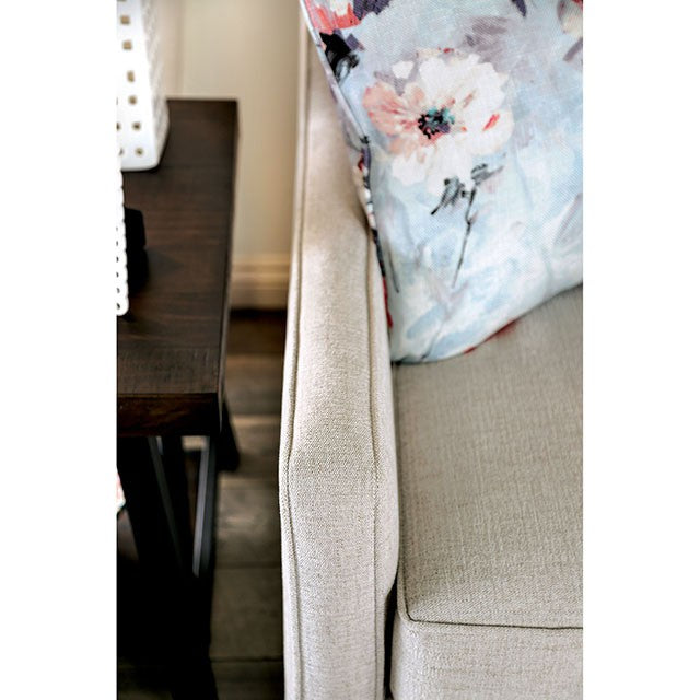 Nadene Ivory Sofa - U&U Home Budget Furniture (Carteret, NJ)