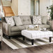 Dorset Light Gray Sofa - U&U Home Budget Furniture (Carteret, NJ)