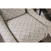 Dorset Light Gray/Pattern Square Chair - U&U Home Budget Furniture (Carteret, NJ)