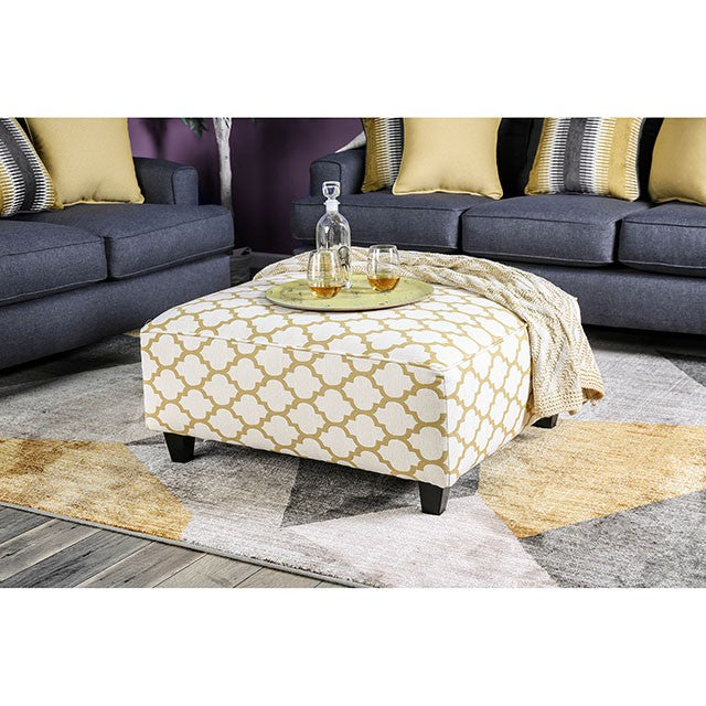 Orson Ottoman - U&U Home Budget Furniture (Carteret, NJ)