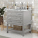 Reston Vanity with Top/ Sink - U&U Home Budget Furniture (Carteret, NJ)