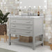 Reston Vanity with Top/ Sink - U&U Home Budget Furniture (Carteret, NJ)