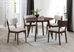 Onaka 5 Pc. Round Table Dining Set - U&U Home Budget Furniture (Carteret, NJ)