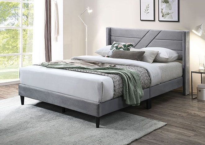 Karyn Queen Bed - U&U Home Budget Furniture (Carteret, NJ)