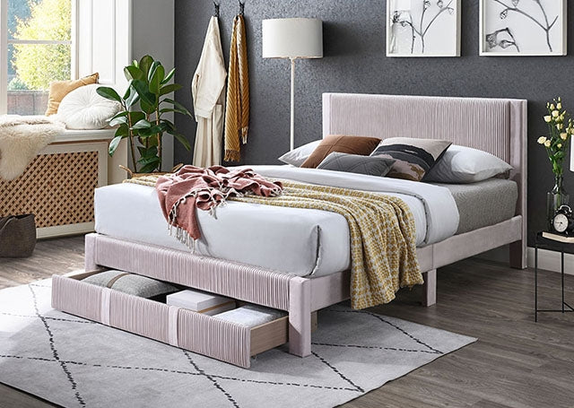 Melba Queen Bed - U&U Home Budget Furniture (Carteret, NJ)
