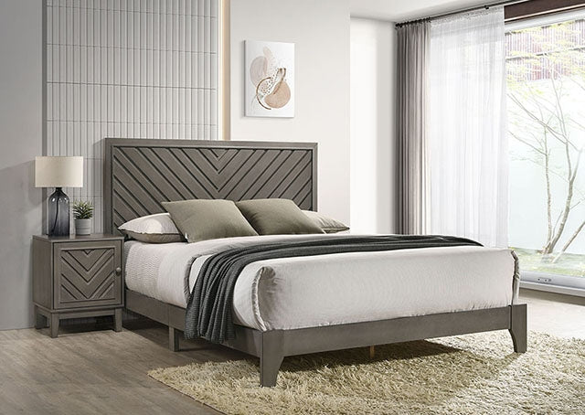 Vitas Queen Bed - U&U Home Budget Furniture (Carteret, NJ)
